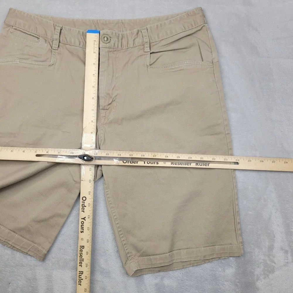 North Face Shorts Men 36 Cargo Performance Flex Khaki Chino Hiking Utility Large